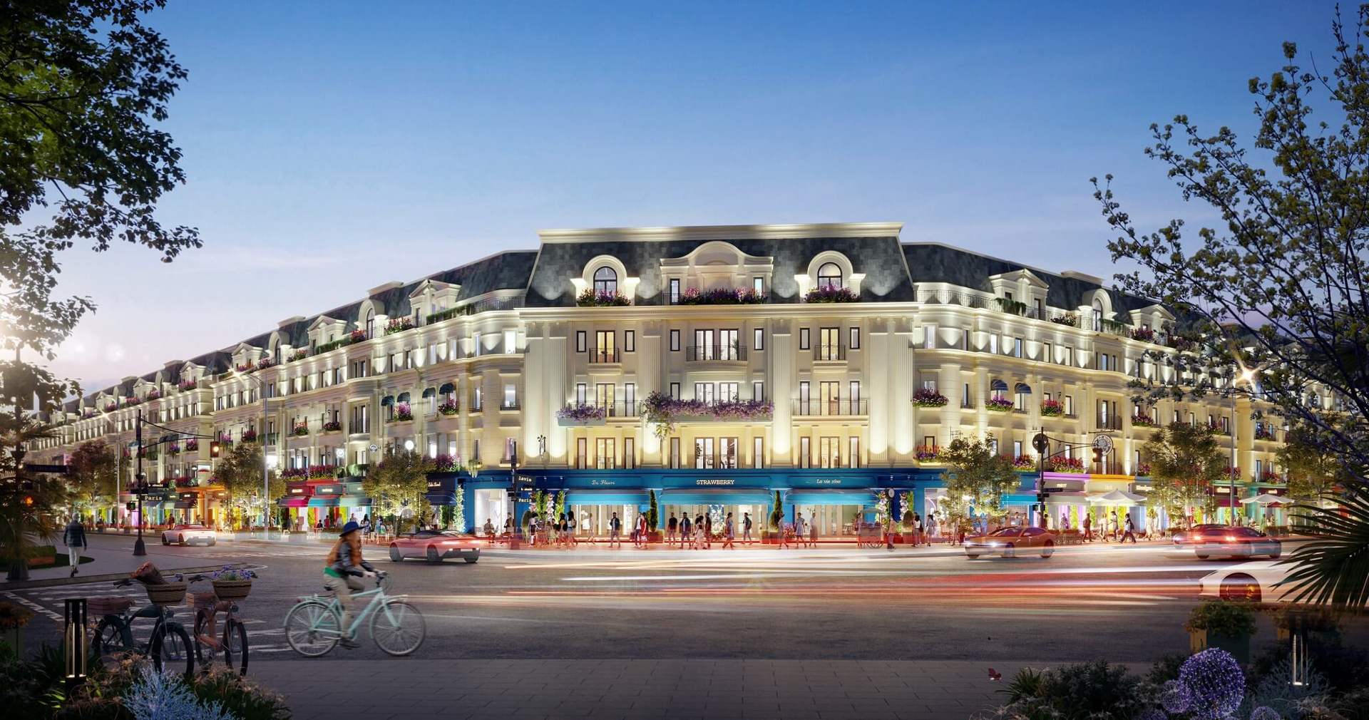 Phối cảnh Rue De Charme