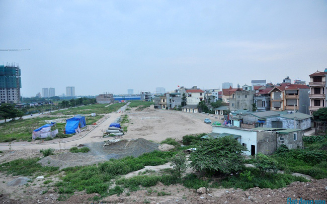 Toàn cảnh khu vực có giá nhà đất tăng mạnh tại Hà Nội trong năm qua