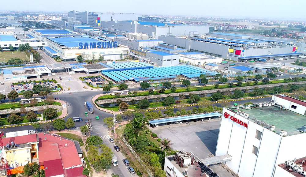 Hình ảnh các khu công nghiệp lớn tại tỉnh Bắc Ninh