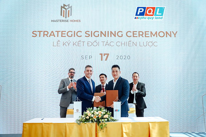 Lễ ký kết đối tác chiến lược giữa Phú Quý Land & Masterise Group