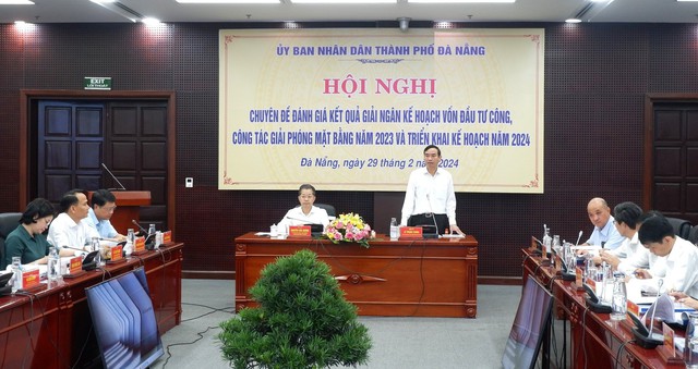 Lãnh đạo TP. Đà Nẵng đốc thúc giải ngân vốn đầu tư công- Ảnh 1.