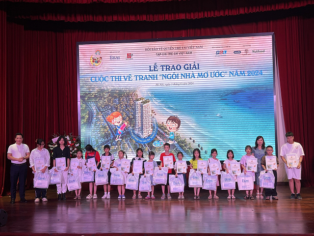 Sáng 1/6/2024 Phú Quý Land đồng hành cùng lễ trao giải cuộc thi vẽ tranh ” ngôi nhà mơ ước ” năm 2024 tại Hà Nội